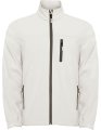 Heren Softshell Jas Antartida Roly SS6432 pearl white